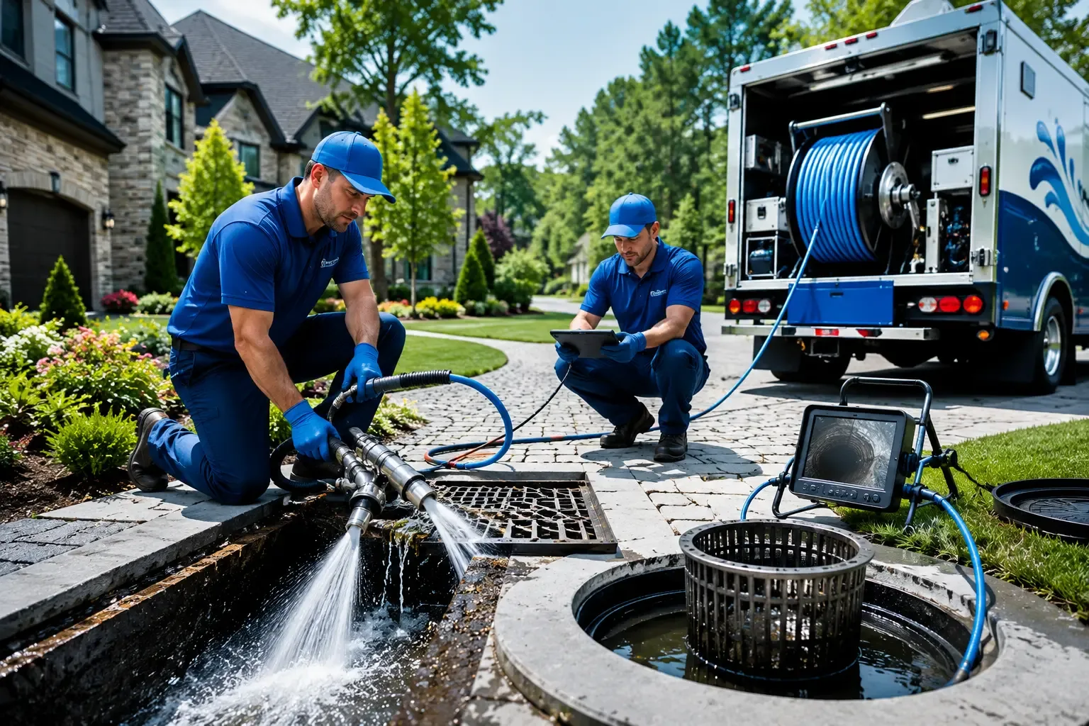Local outdoor drain cleaning professionals in Marion, TX