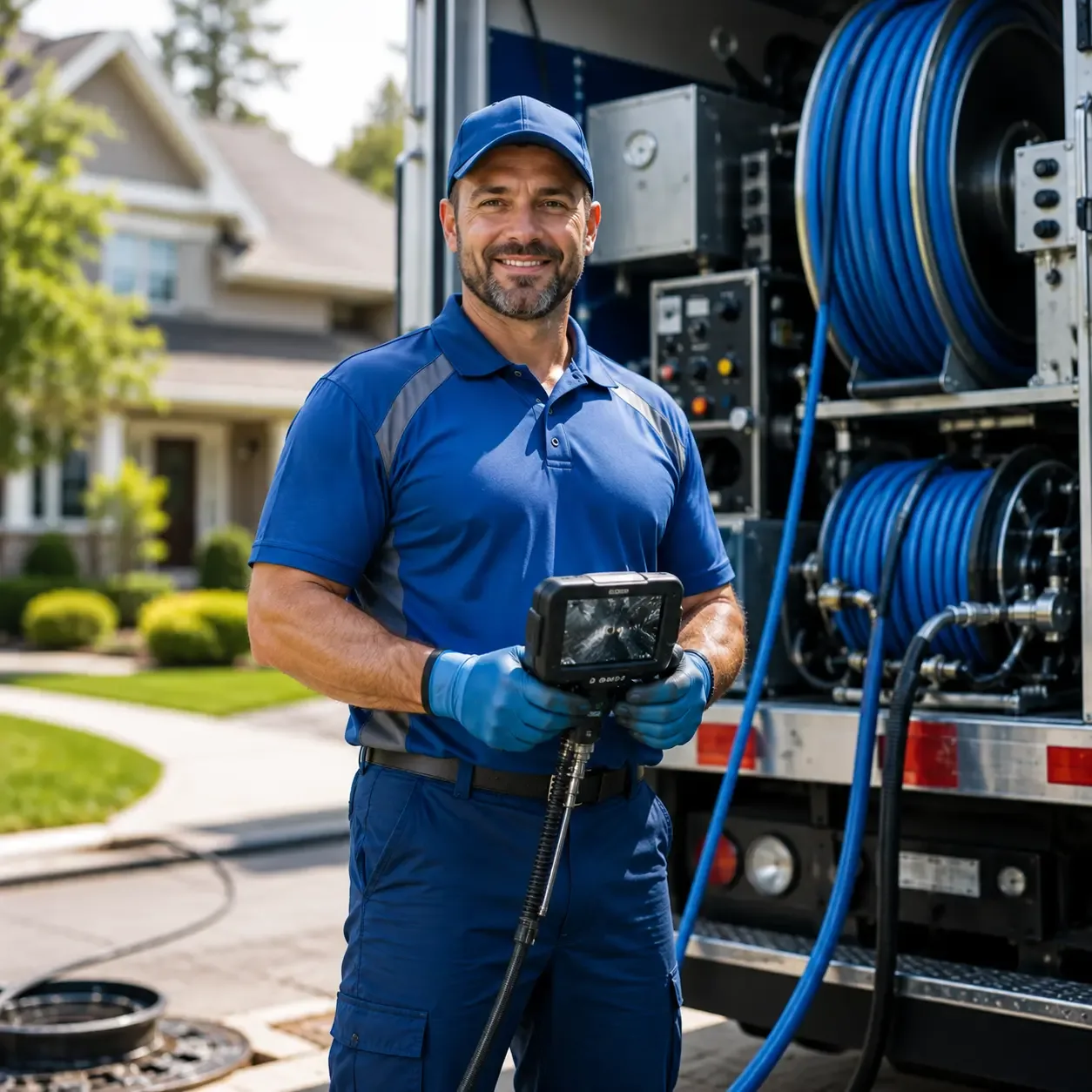Local outdoor drain cleaning specialists in Marion, TX